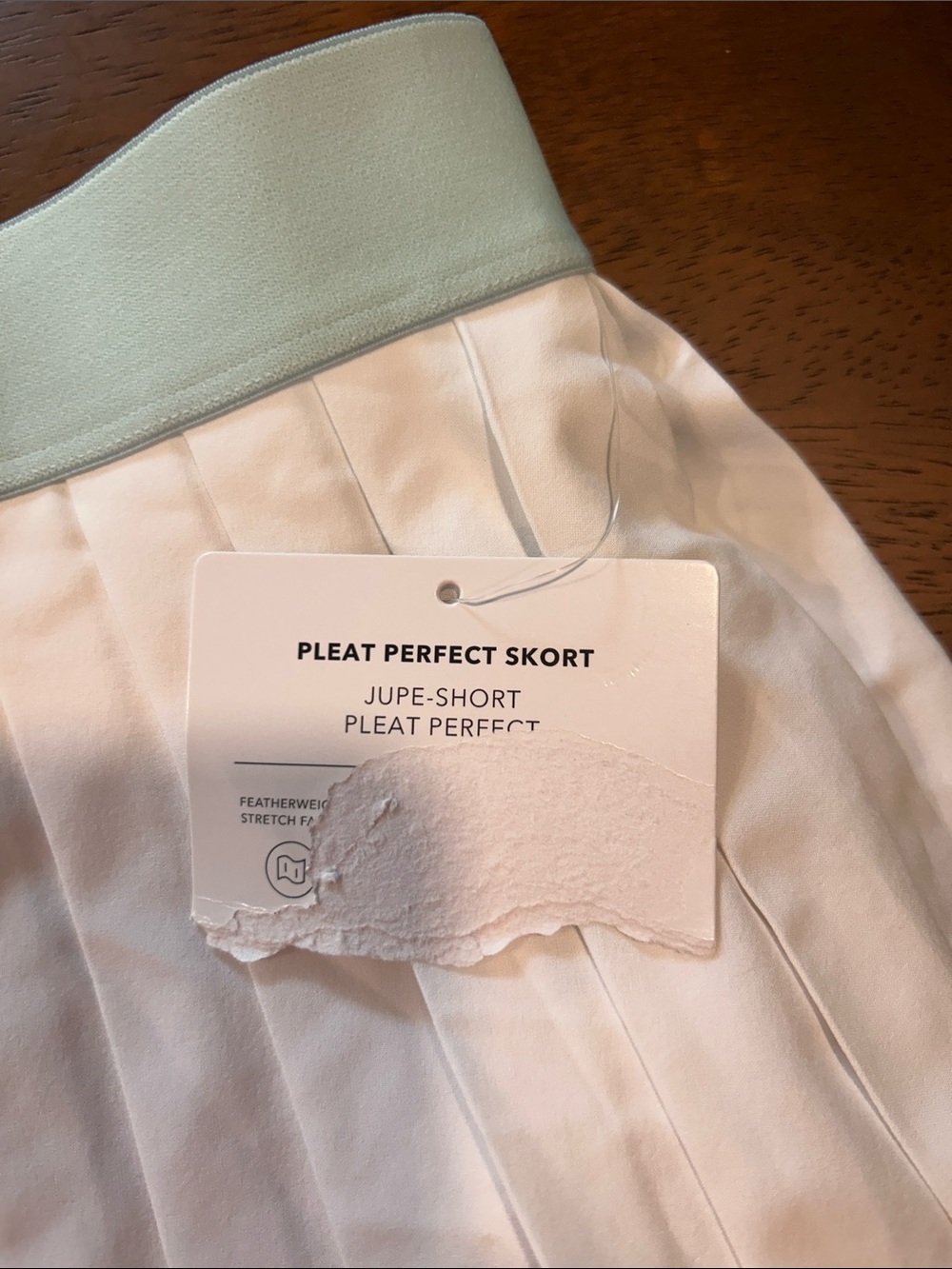 NWT Athleta Girl Perfect Skort - Sz M (8-10) - Picture 3 of 4